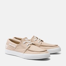 Timberland Low Lace Up Sneaker Erkek Bej Günlük Ayakkabı Tb0A67Nher11