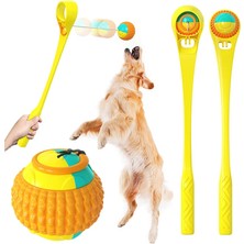 Longbangdian Shop Yeşil Stil Köpekler Oyuncak Pet Fırlatma Çubuğu Köpek Eğitimi Interaktif Çiğneme Oyuncakları Top Isırmaya Dayanıklı Fırlatma Topu Oyunu Oyuncak Açık Pet Ürün (Yurt Dışından)