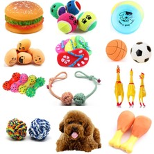 Longbangdian Shop Mavi Stil S Beden Moda Kauçuk Squeak Oyuncaklar Köpek Çığlık Çığlık Için Tavuk Çiğnemek Kemik Terlik Squeaky Top Köpek Oyuncakları Chew Diş Taşlama Eğitim Oyuncak (Yurt Dışından)