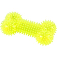 Longbangdian Shop Bordo Tarzı 6.5cm Pet Köpek Oyuncaklar Isırmaya Dayanıklı Gıcırtılı Ses Oyuncak Diken Dikenli Diş Temizleme Tpr Molar Chew Oyuncaklar Köpekler Için Interaktif Eğitim (Yurt Dışından)