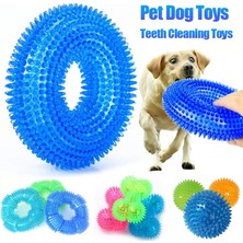 Longbangdian Shop Bordo Tarzı 6.5cm Pet Köpek Oyuncaklar Isırmaya Dayanıklı Gıcırtılı Ses Oyuncak Diken Dikenli Diş Temizleme Tpr Molar Chew Oyuncaklar Köpekler Için Interaktif Eğitim (Yurt Dışından)