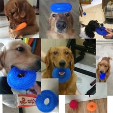 Longbangdian Shop Bordo Tarzı 6.5cm Pet Köpek Oyuncaklar Isırmaya Dayanıklı Gıcırtılı Ses Oyuncak Diken Dikenli Diş Temizleme Tpr Molar Chew Oyuncaklar Köpekler Için Interaktif Eğitim (Yurt Dışından)