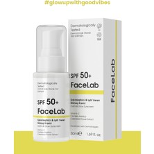 Facelab Sakinleştirici ve Işıltı Veren C Vitamini ve Centella Içerikli Spf 50+ Güneş Kremi 50 ml