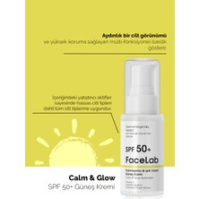 Facelab Sakinleştirici ve Işıltı Veren C Vitamini ve Centella Içerikli Spf 50+ Güneş Kremi 50 ml