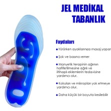 MediGel MG04 - Silikon Masaj | Masaj Yapan, Dinamik Sıvı Dolu, Konfor Iç Tabanlık