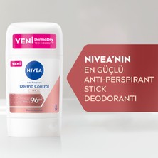 Nivea Kadın Stick Deodorant Derma Control Clinical 50ml, 96 Saat Koruma, Terleme ve Koltuk Altı Kararma Karşıtı, C Vitamini