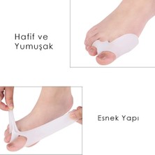 Medigel Silikon Makaralı Ayak Baş Parmak Kemik Bunyon Koruyucu