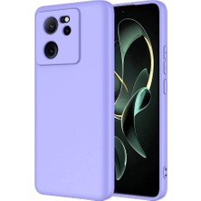 Case 4u Xiaomi Mi 13T Kılıf Kamera Korumalı Içi Kadife Logosuz Mara Lansman Silinebilir Kılıf Lila