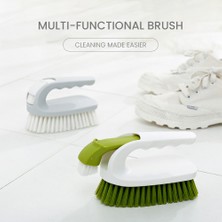 Scentu [ayak Izi] Locaupin Konfor Kavrama Ev Çok Amaçlı Temizleme Fırçası Fırçalayın Esnek Sert Kıllar Ağır Hizmet Banyo Fayansları Lavabo Zemin Halı (Yurt Dışından)