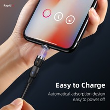 Scentu Aufu Manyetik USB Tip C Mikro Kablo Hızlı Şarj Mıknatıslı Telefon Şarj Cihazı iPhone 12 11 Pro x Samsung Huawei Xiaomi Kablosu Tel (Yurt Dışından)