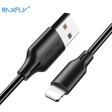 Scentu Raxfly USB Kablosu iPhone x Xs Max Xr Şarj Kablosu Hızlı Veri Senkronizasyonu USB Şarj Aleti iPhone 7 8 6 6s Artı 5s 5 USB Şarj Kablosu (Yurt Dışından)