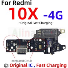 Scentu Orijinal Xiaomi Redmi Için Not 10 11 10X 10S 4g 5g Pro Hızlı Şarj USB Şarj Aleti Kurulu Bağlantı Noktası Konektörü Mic Dock Flex Kablo (Yurt Dışından)