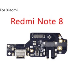 Scentu Şarj Bağlantı Noktası Konektörü Kurulu Parçaları Flex Kablo Xiaomi Redmi Not 8 8 Pro Için Mikrofon Mikrofonlu (Yurt Dışından)