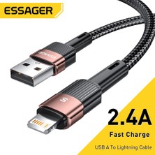 Scentu Essager USB Kablosu IPHONE14 13 12 11 Pro Max Xs Xr x Se 8 7 6 Artı Hızlı Şarj Cep Telefonu Veri Hattı Ipad Şarj Cihazı Tel (Yurt Dışından)