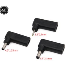 Scentu Dizüstü Güç Adaptörü Konnektörü Dc Fiş USB Tip C Dişi Evrensel Erkek 11*4.5mm Lenovo Asus Hp Dell Acer Dizüstü Bilgisayar Şarjı (Yurt Dışından)