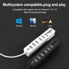 Scentu USB Hub 3/6 Bağlantı Noktası Genişletici Adaptör USB 3.0 Hub Çoklu USB Splitter 2.0 Hab 3 Hub 3.0 Pc Için Çoklu Usb3.0 Usb-Hub Kart Okuyucu (Yurt Dışından)