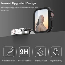 Scentu Kılıf + Cam Apple Watch 7 45MM 41MM 44MM 40MM Su Geçirmez Ekran Koruyucu Aksesuarları Kenar Tampon Iwatch 4 5 Se 6 Kapak (Yurt Dışından)
