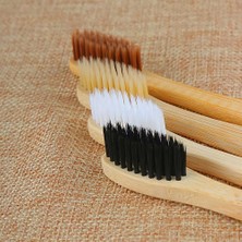 Scentu Düşük Karbonlu Bambu Diş Fırçası Çevresel Ağız Bakımı Kılları Çevre Dostu Dişler Yumuşak Orta Fırçalar (Yurt Dışından)