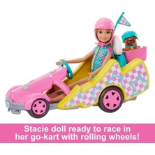 Barbie Stacie Go Kart HRM08 Lisanlı Ürün