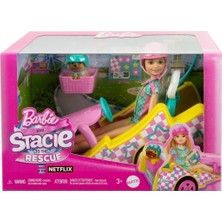 Barbie Stacie Go Kart HRM08 Lisanlı Ürün