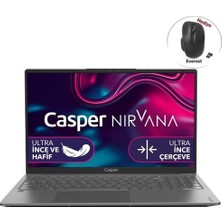 Casper Nirvana X600.1235-8V00X-G-FM17 Intel Core I5 1235U 16 GB 1 Tb SSD Windows 11 Pro 15.6" Fhd Taşınabilir Bilgisayar