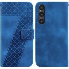 Yihang Boutique Sony Xperia 1 V Için Cüzdan Kart Yuvası Fonksiyonu Flip Folio Telefon Kılıfı (Yurt Dışından)