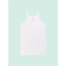 Ceysan Ceylanoğlu  Pamuk Kız Çocuk Ribana Satenaskı Atlet 340 (6 Adet)