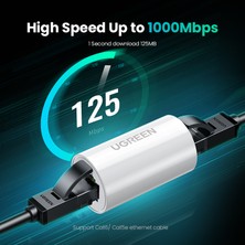 Kecilila Ugreen RJ45 Ethernet Adaptörü 8P8C Kadın - Dişi Anti-Thunder RJ45 Konnektör Ağ Uzatma Kablosu Adaptörü Ethernet Kablosu (Yurt Dışından)