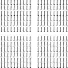 Kecilila M2 x 8mm 304 Paslanmaz Çelik Yıldız Tava Başlı Vida Cıvatası 240 Adet (Yurt Dışından)