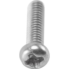 Kecilila M2 x 8mm 304 Paslanmaz Çelik Yıldız Tava Başlı Vida Cıvatası 240 Adet (Yurt Dışından)