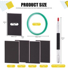 Kecilila Scriber Markalama Aracı El Sanatları Model Araç Kiti, Plastik Modelleri Parlatmak Için Alüminyum Uçlu Scriber Gravür Kalemini Içerir (Yurt Dışından)