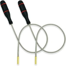 Kecilila 2pcs Esnek Manyetik Pikap Aleti, 23.6 Inç Uzun Esnek Bend-It Mıknatıs Yılan Pikap, Bükülebilir Manyetik Pikap 2lb (Yurt Dışından)
