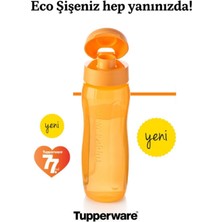 Tupperware Eco Slim Şişe Kk 750ML Turuncu