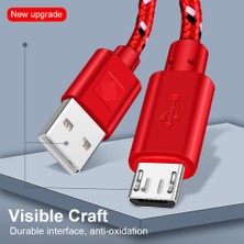 Huizongxu Olaf Mikro USB Kablosu 1 M/2 M/3 M Hızlı Şarj Data Sync USB Şarj Aleti Kablosu Samsung Xiaomi Huawei Htc Lg Cep Telefonu Kabloları (Yurt Dışından)