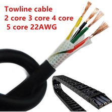 Huizongxu Cnc Kablo 18AWG20/22AWG 2-10 Çekirdekli Çekme Halatı Kablosu 1m Pvc Esnek Tel Trvv Korozyona Dayanıklı Bakır Telin Bükülmesine Karşı Direnç (Yurt Dışından)