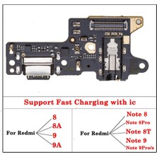 Huizongxu Adet Alt USB Şarj Aleti Bağlantı Noktası Konektörü Flex Xiaomi Redmi Için 8 8A 9 9A Not 8 9 9s Pro Dock Esnek Şarj Kablosu Değiştirme (Yurt Dışından)