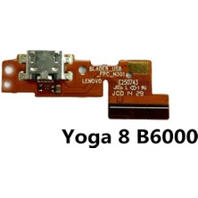 Huizongxu USB Şarj Portu Dock Fiş Konnektörü Jakı Şarj Kurulu Flex Kablo Lenovo Tablet Pad Yoga 10 B8000 B6000 Yoga 8 B6000 B8080 (Yurt Dışından)