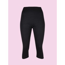 Ceylanoğlu Ribana Katlamalı Diz Altı Tayt 235 3Adet