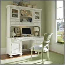 Masifart Tufle Katlı Kitaplıklı Çekmeceli Ahşap Çalışma Masası