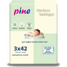Pine 24 Paket Yenidoğan 42'li Islak Mendil