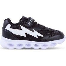 Buckhead Çocuk Işıklı Cırtlı Spor Ayakkabı Buck4308 Ares