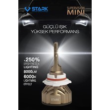 Stark Hb3 9005 - LED Xenon Far Ampulü Supervision Mini Serisi