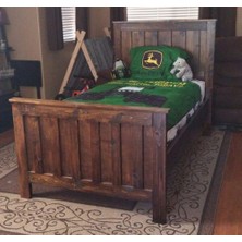 Masifart Cordota Tek Kişilik Ağaç Karyola