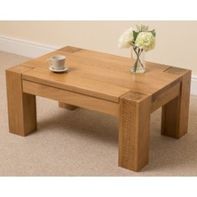 Masifart Natel Ahşap Orta Sehpa