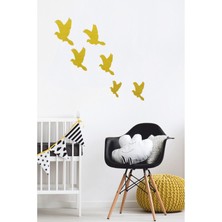 Kuşlar Duvar Sticker (6’lı) - Home Sticker - Duvar Sticker