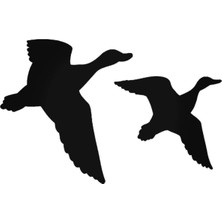 Duck 5 Sticker Araba Oto Arma Duvar Çıkartma 20 cm