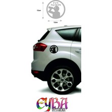 Iyi Içer Benzin Deposu Sticker 12X12 cm Orjinal Ürün Garantisi