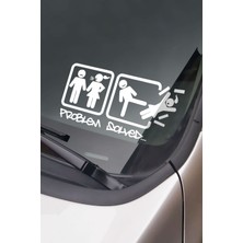 Eyba Sticker Problem Çözüldü Problem Solved Oto Sticker Cam Sticker 25CM