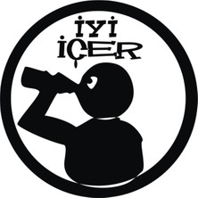 Eyba Sticker Iyi Içer Sticker,oto Sticker,motosiklet Sticker