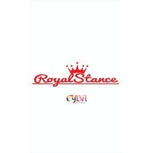 Royal Stance Oto Sticker - Araba Sticker - 45X15CM